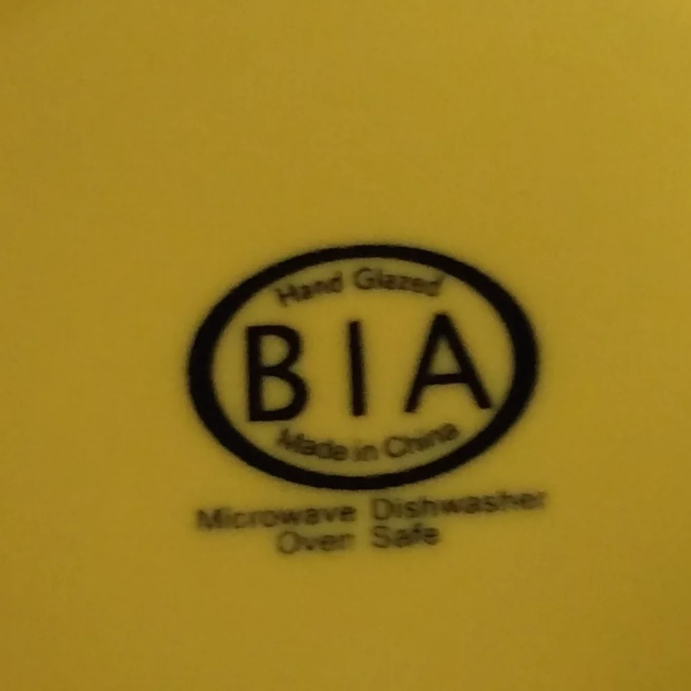 BIA Lemon 8 Ounce 5 1/4" Yellow Bowl - Picture 3 of 16